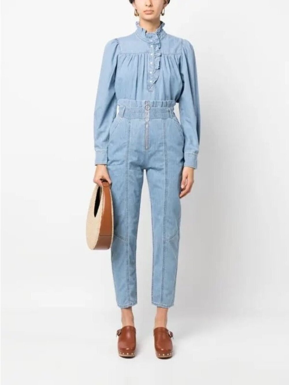 Ba&sh lony high waisted jeans 6